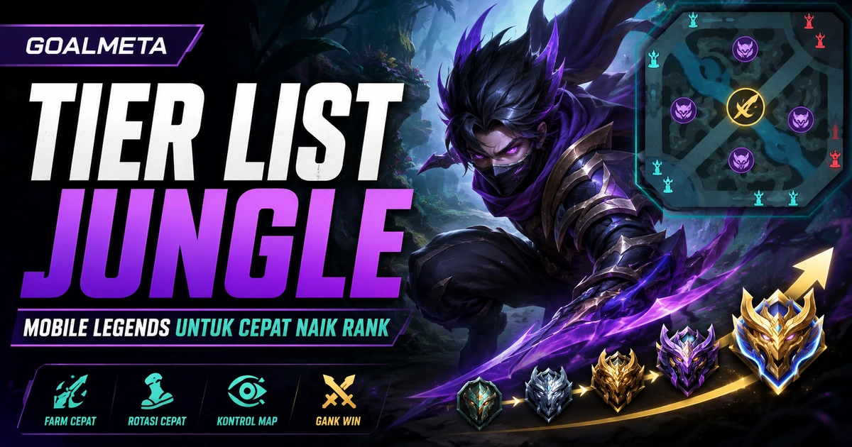 Tier List Jungle Mobile Legends untuk Cepat Naik Rank